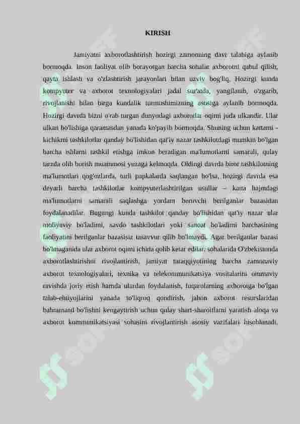 ASP.NET texnologiyasi yordamida onlayn ko’chmas mulk tizimini boshqarish 3
