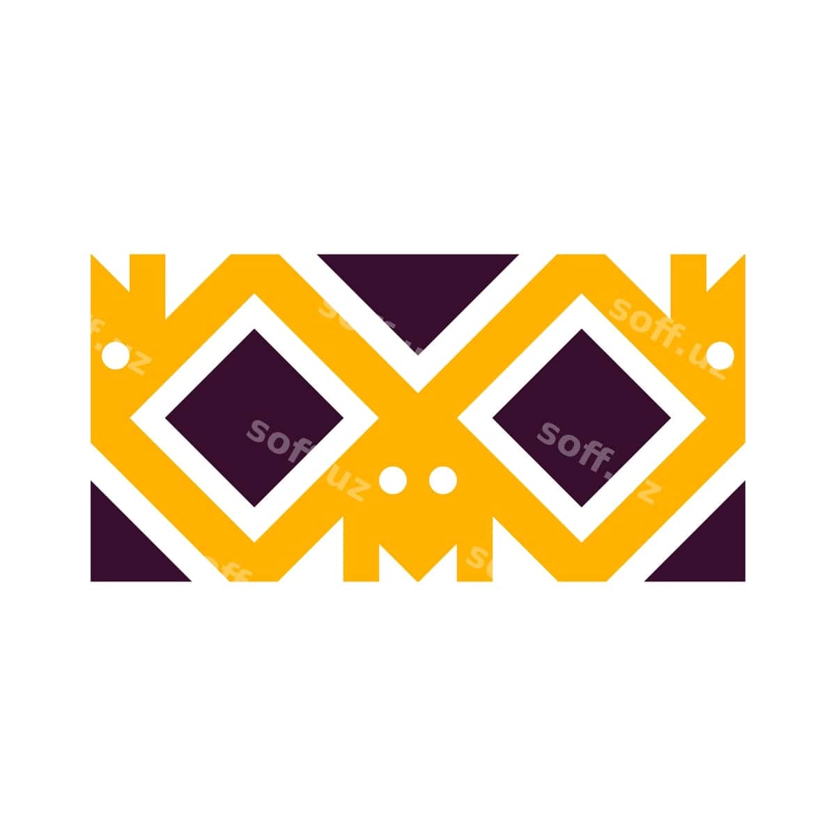 Janubiy Afrika Meros Kuni element dizayni | South african heritage day element design 1