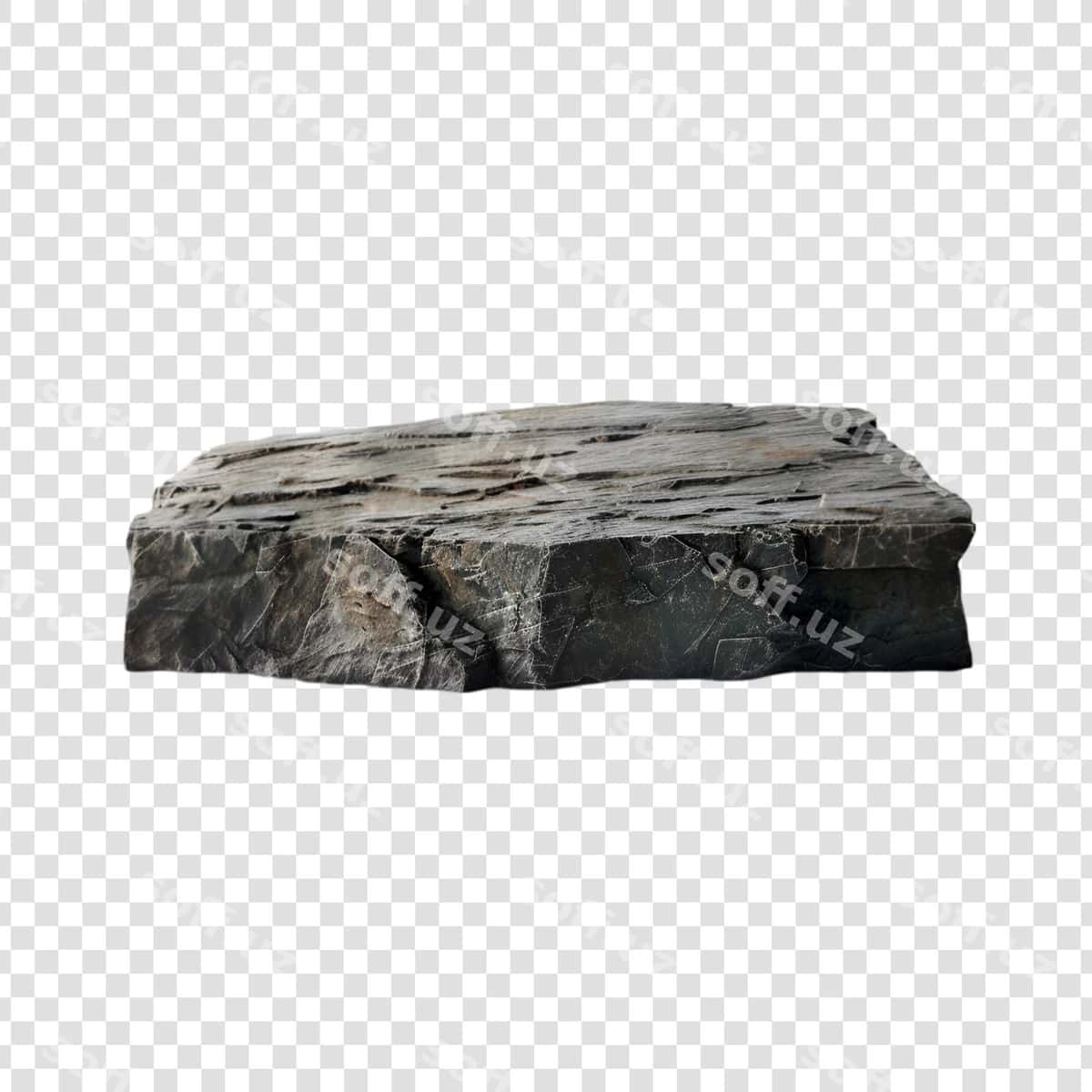 Tosh pódium shaffof orqa fonda | Stone podium transparent background 1
