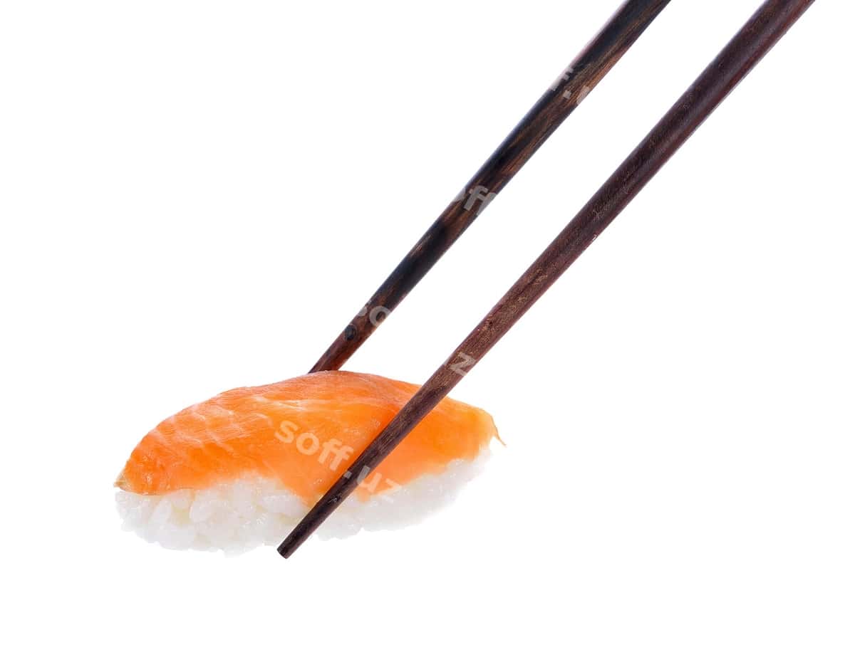 Sushi oq fonda ajraltirilgan | Sushi isolated white background 1