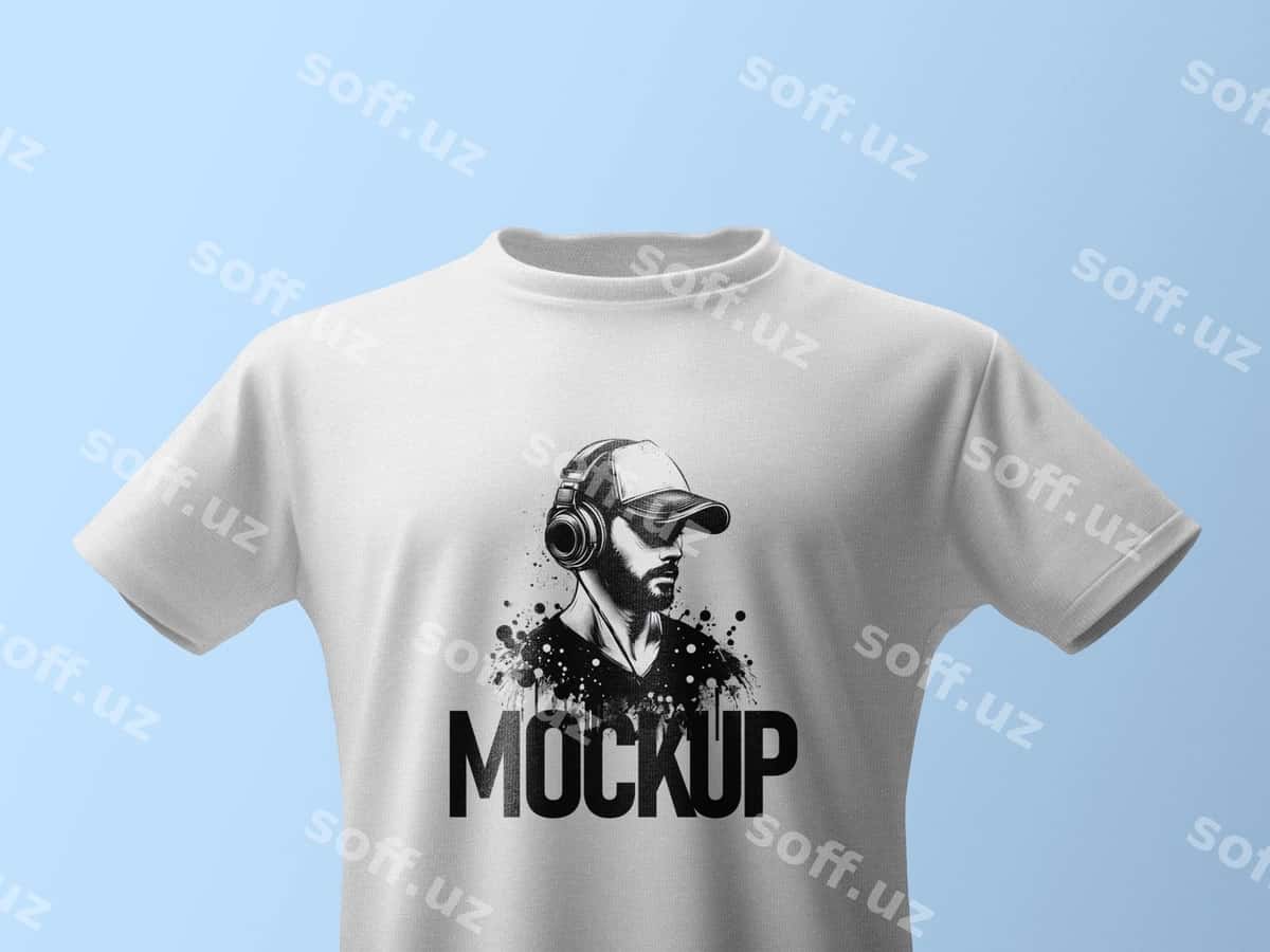 Futbolka mockup PSD | T shirt mockup psd 1