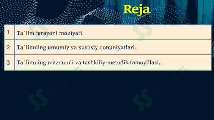 Ta'lim tamoyillari va qoidalari 2