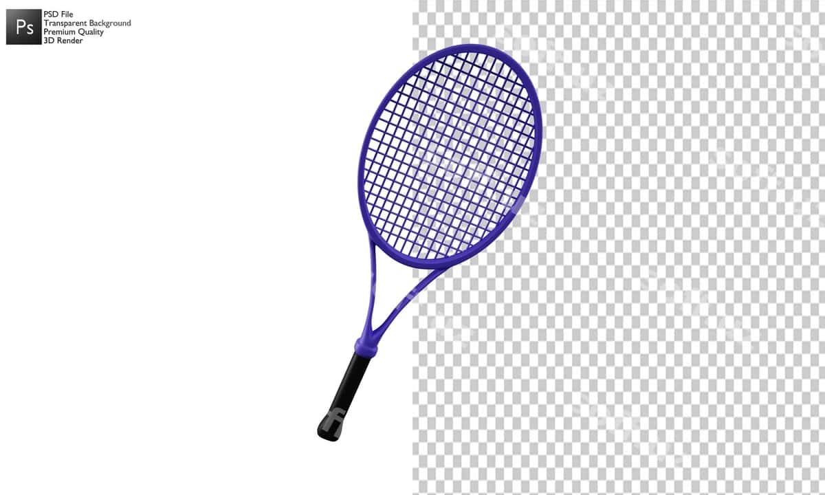 Tennis raketasi 3d dizayn | Tennis racket 3d design 1