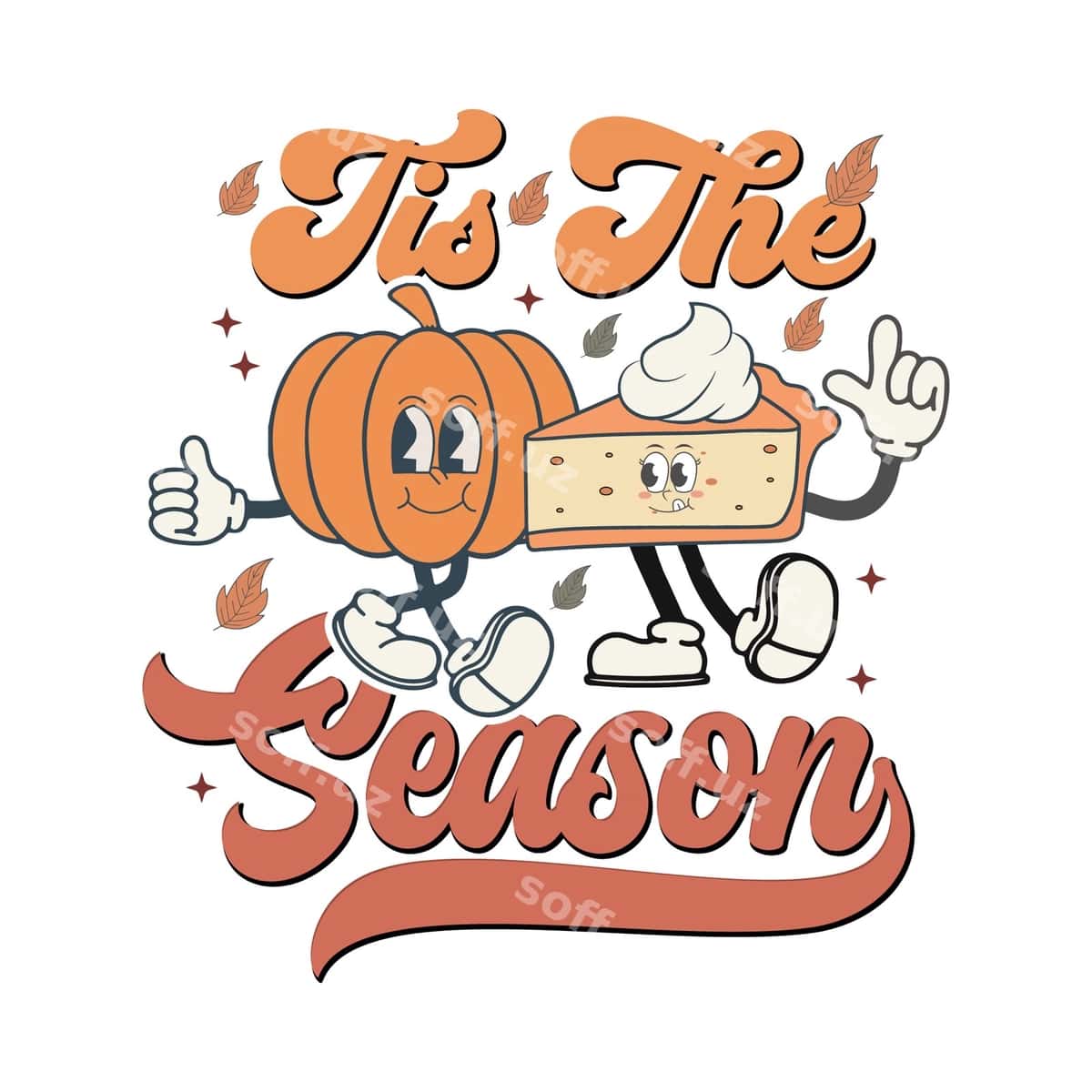Shukrona kuni sublimatsiya dizaynlari to'plami | Thanksgiving sublimation designs bundle 1