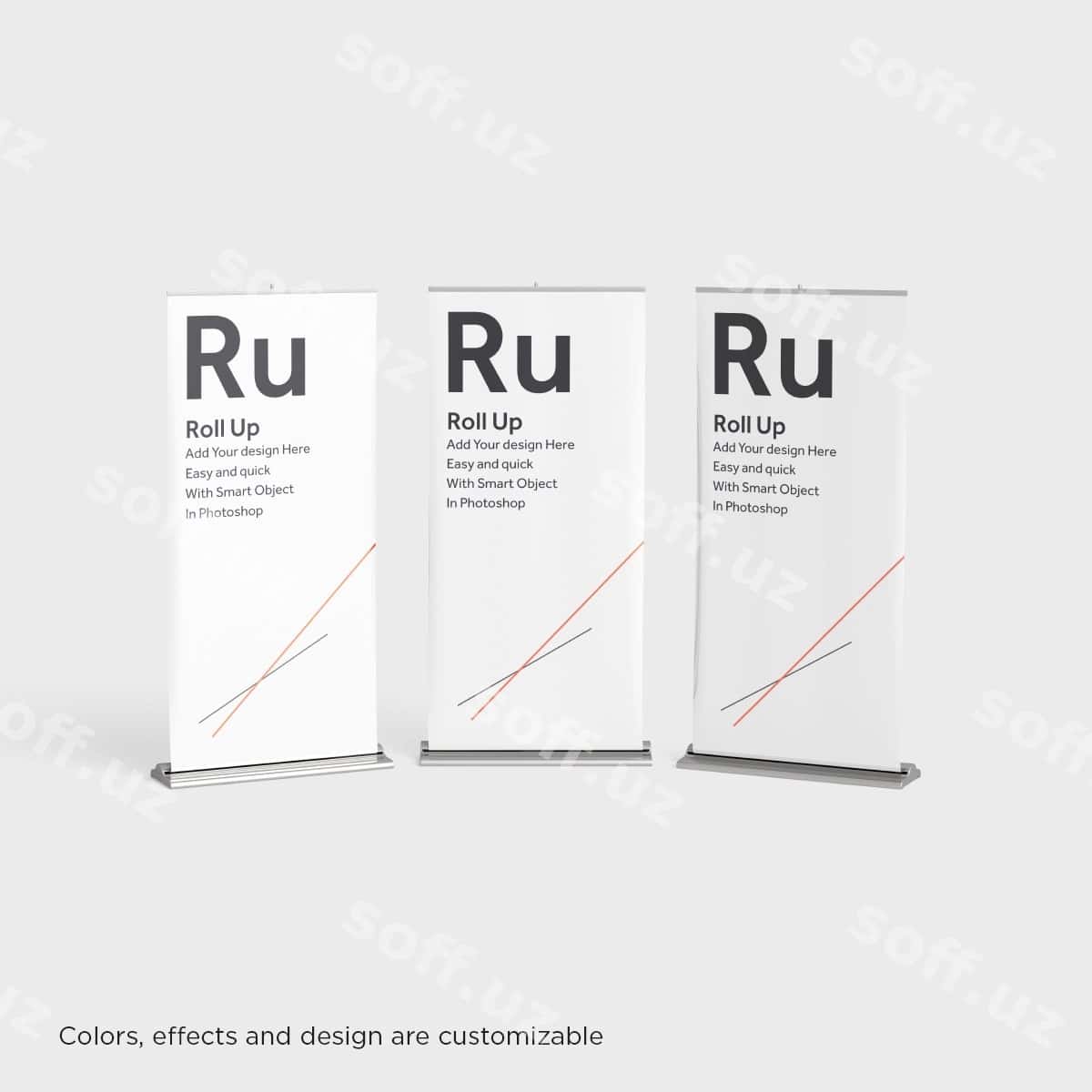 Uchta roll up prezentatsiyasi | Three roll ups presentation 1