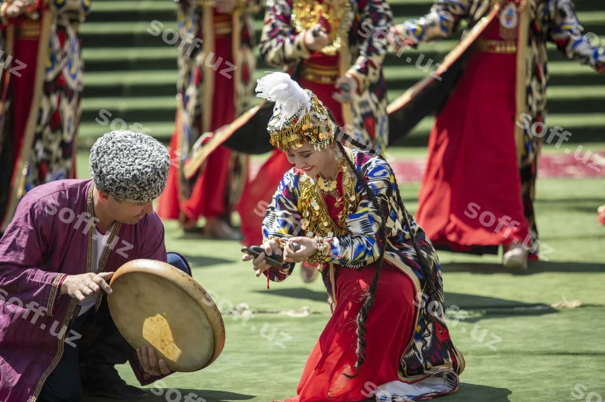 Traditsiyonal musiqa asboblari raqsllari | Traditional musical instruments dances 1