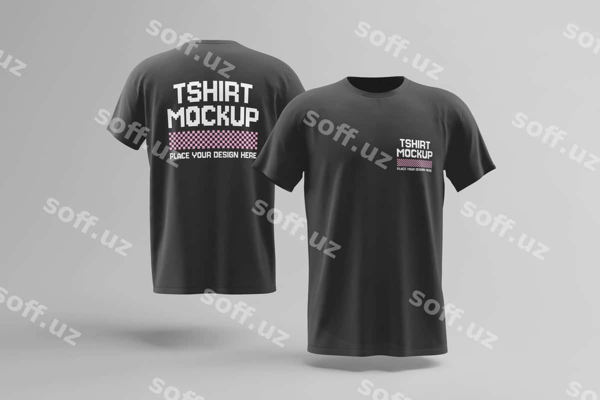 Futbolka maketi | Tshirt mockup 1