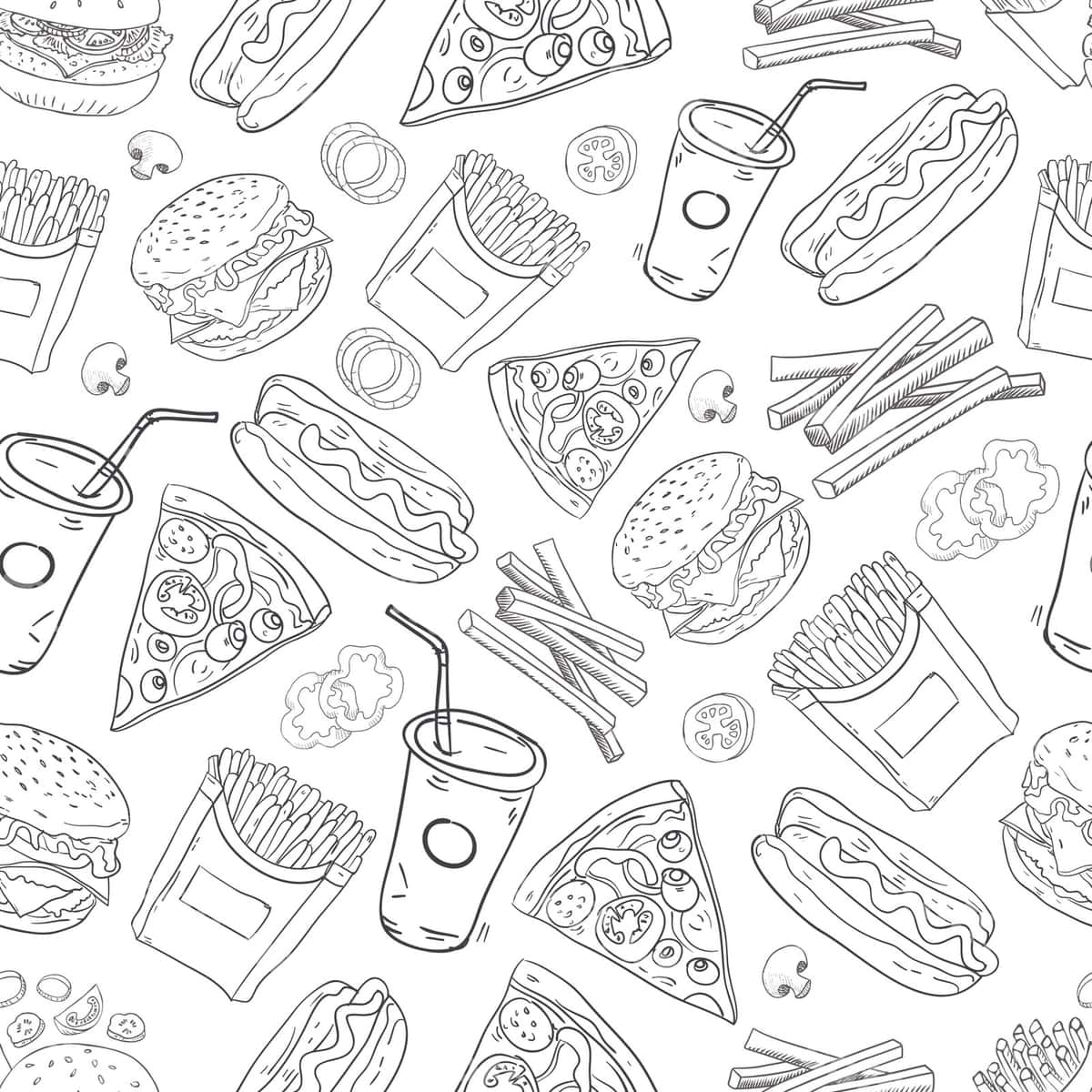 Vektor kulrang ovqat orqa fon4 | Vector gray food background4 1