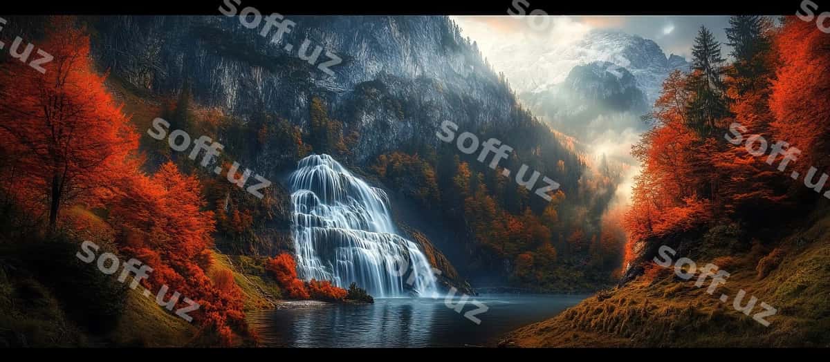 Sharshara o'rmoni | Waterfall forest 1