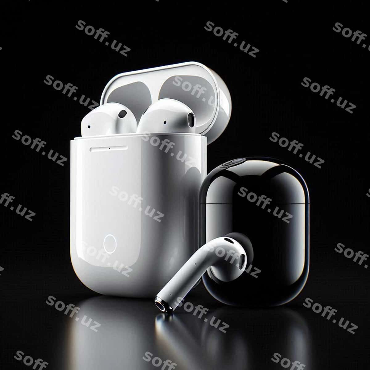 Oq iPod oq qutisi qora sichqon bilan u | White ipod white case with black mouse it 1