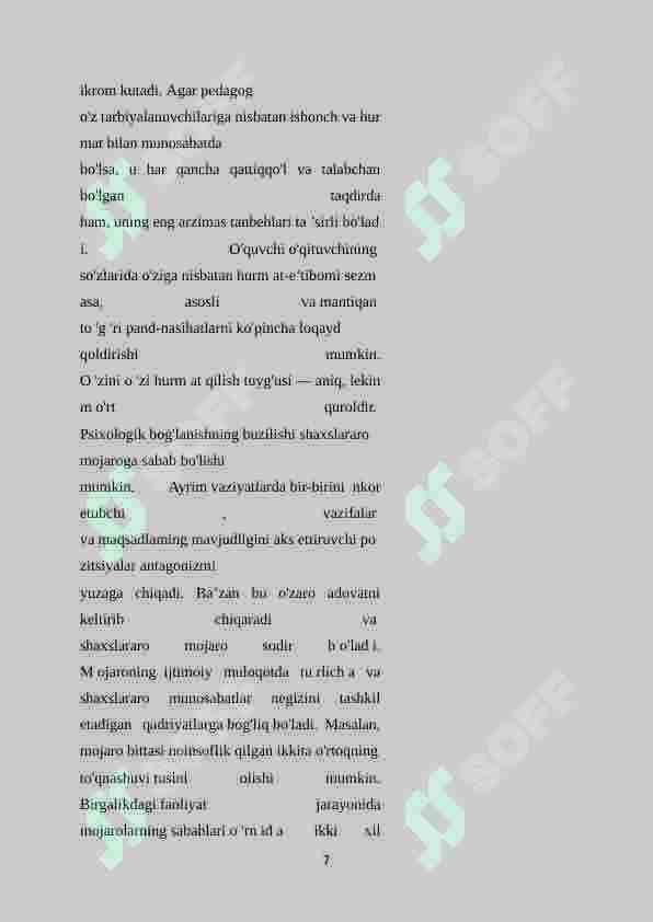Pedagogik muloqotda psixologik bog'lanish 7