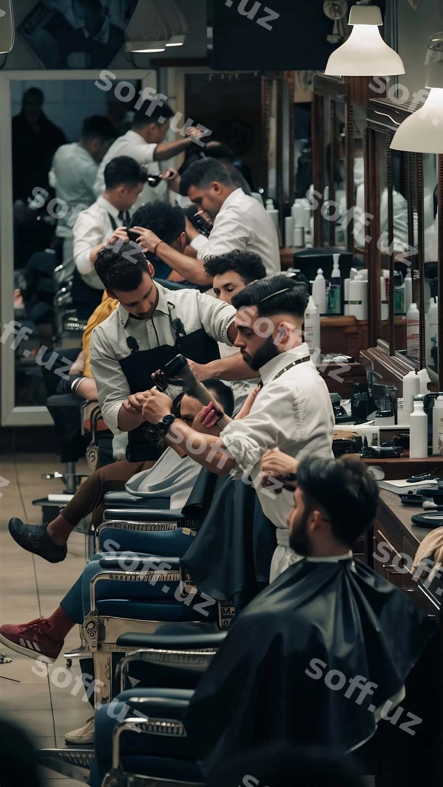 Sartaroshxonaning ish jarayoni | Working process barbershop 1