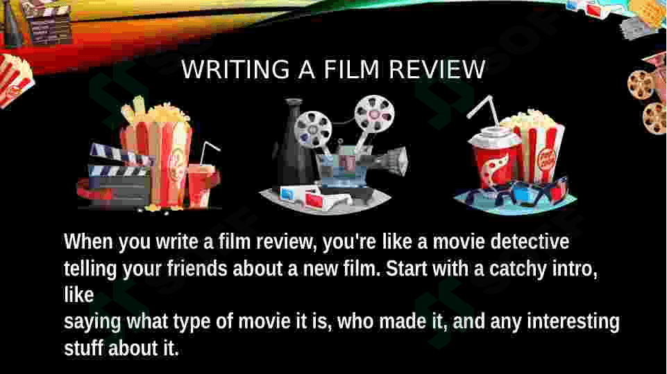 Writing a film review 3