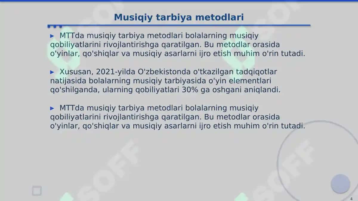 MTTning pedagogik jarayonida bolalarning musiqiy madaniyatini shakllantirish 4