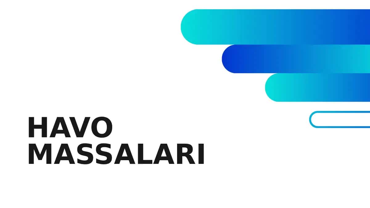 Havo massalari