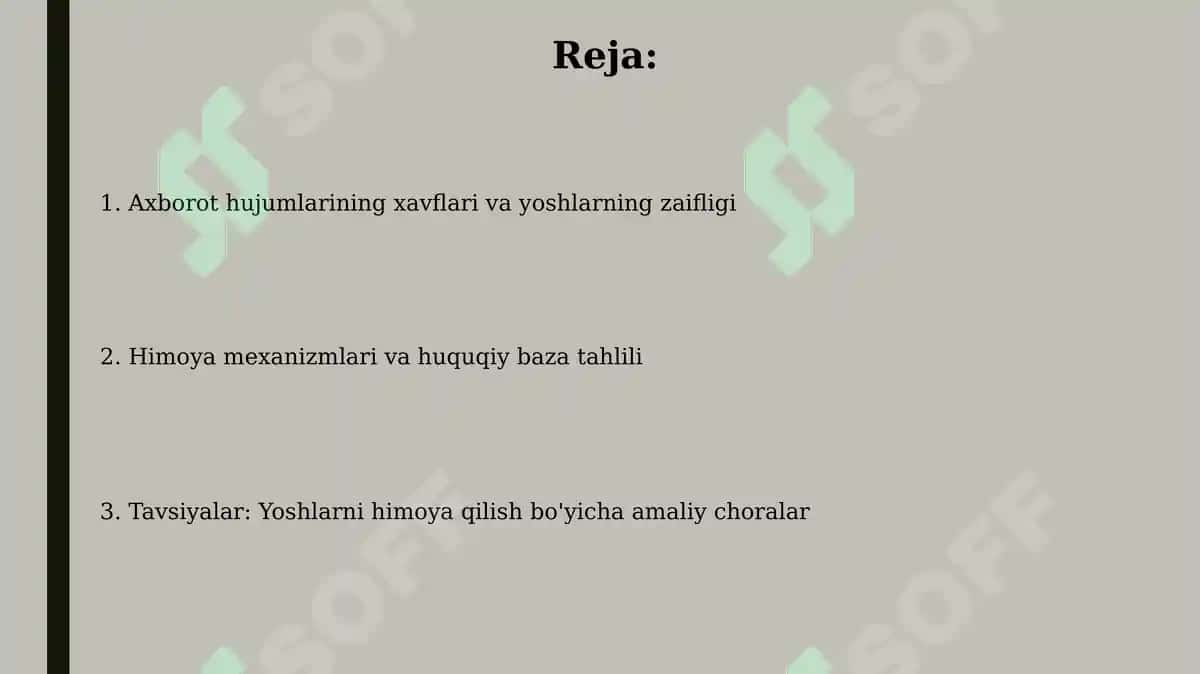 Yoshlarni internet va ijtimoiy tarmoqlardagi axborot xurujlaridan asrashning dolzarb masalasi 2