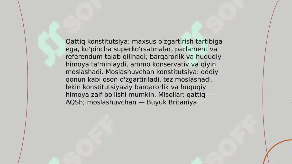Konstitutsiyalar shakllari va tuzilishi 4