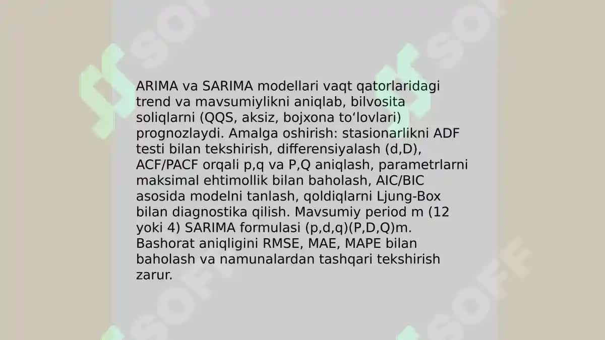 Bilvosita soliqlarni prognozlash va tushumlarga ta’sir qiluvchi omillar 4
