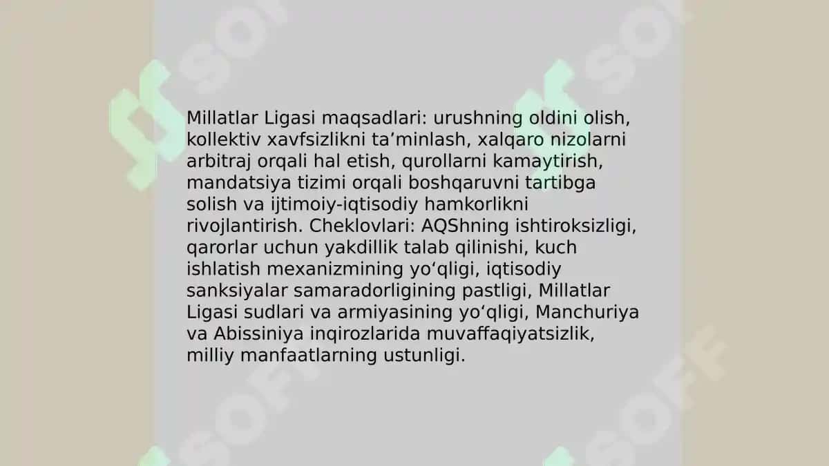 Jahon urushlari oralig'idagi siyosiy hayot 4