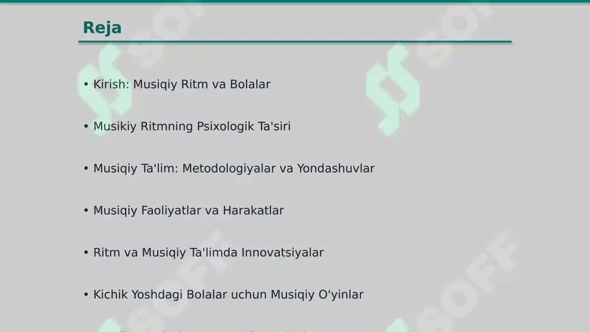 Bolalarni Musiqiy Ritmik Harakatlarga O'rgatish 2