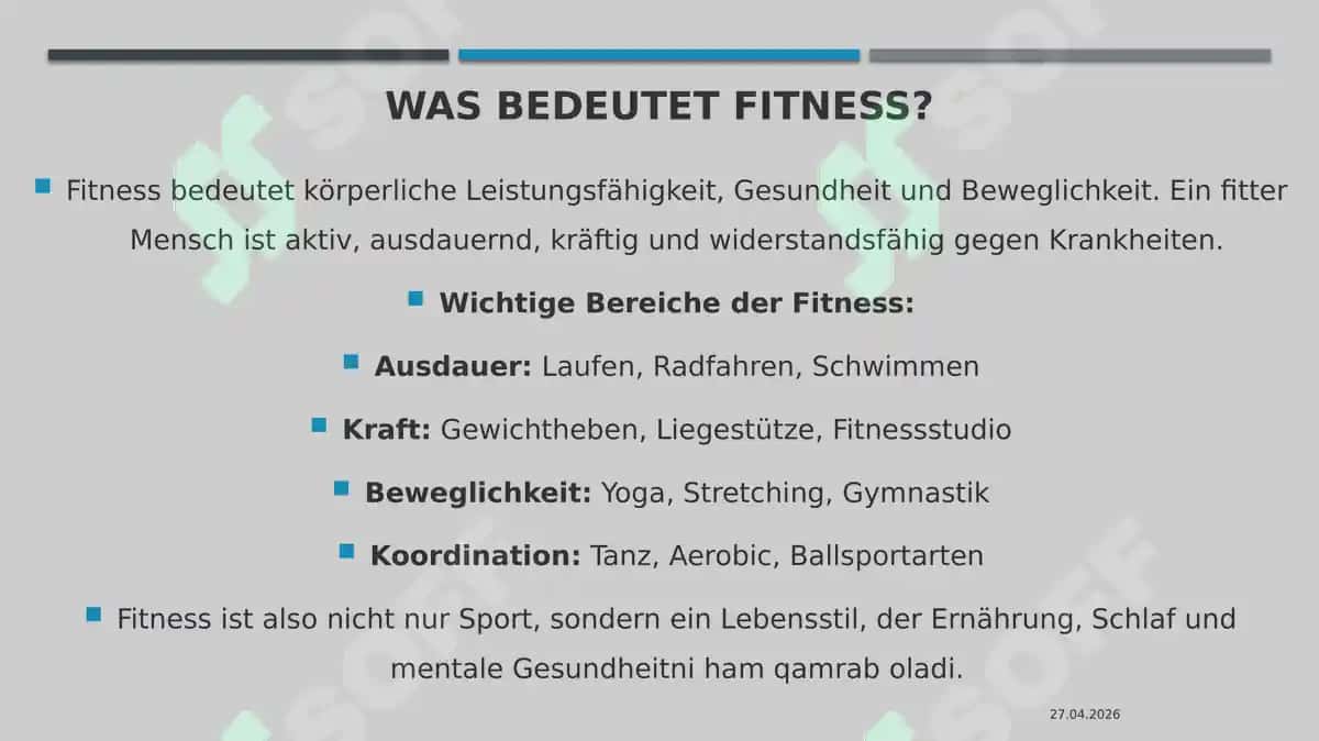 Sport und Fitness 4