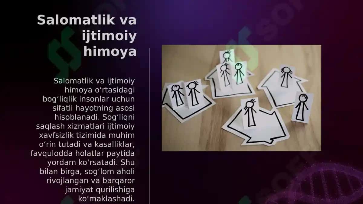 Inson taraqqiyotini ta’minlash va ijtimoiy xavfsizlik oʻrtasidagi bogʻliqlik masalalari 7
