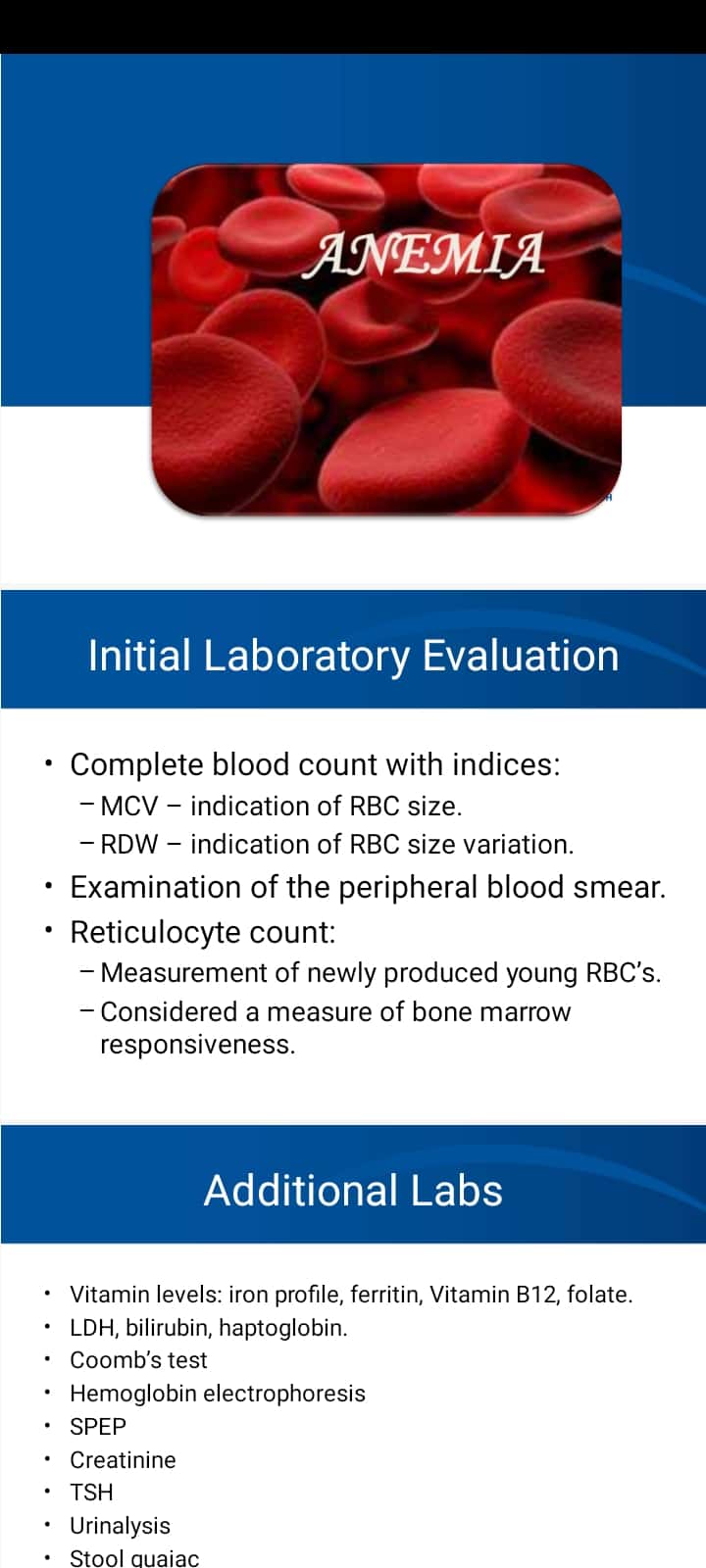 Anemia