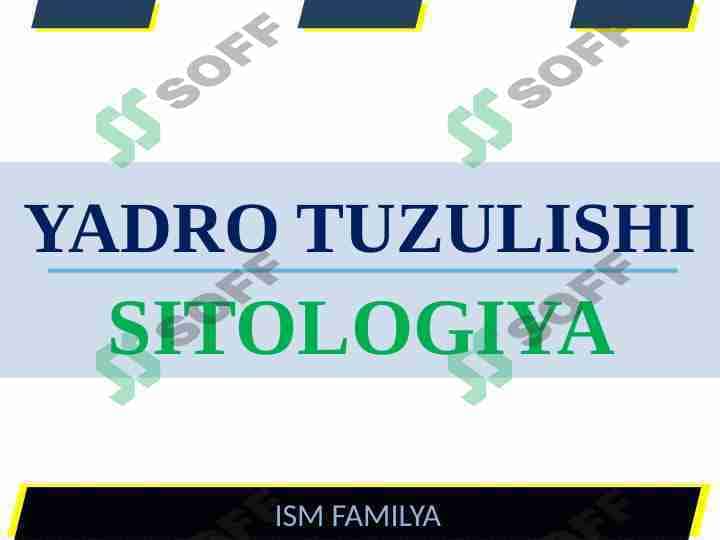 YADRO TUZULISHI