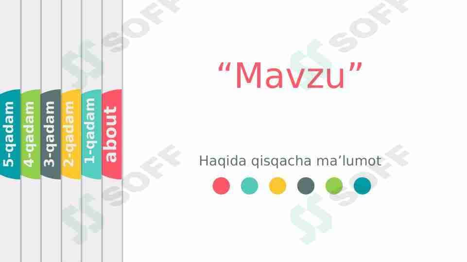 Taqdimot dizayn