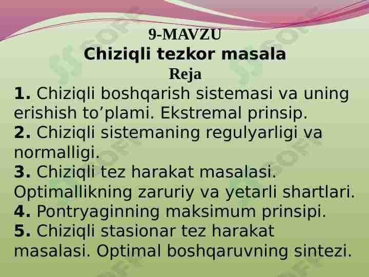 Varitsoin mavzu