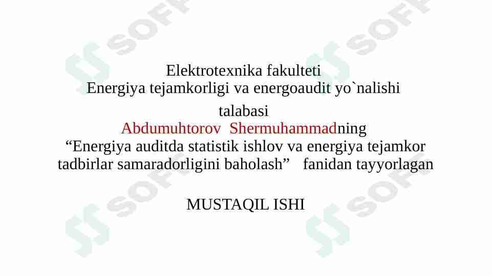 Energetik resurslarni qazib olishni mamlakatimizdagi ekologiyaga ta’siri
