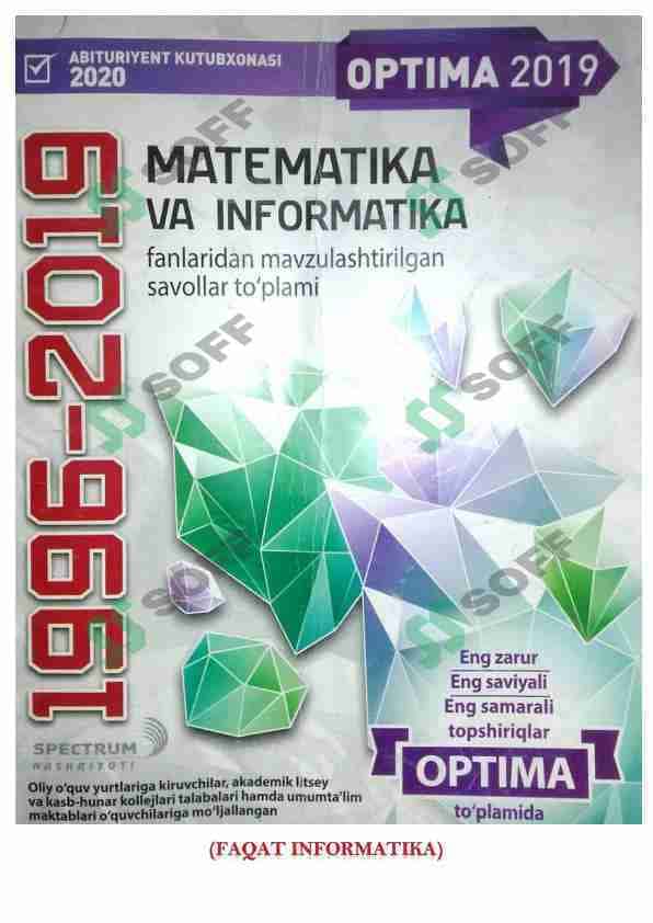 Informatikadan axborotnoma