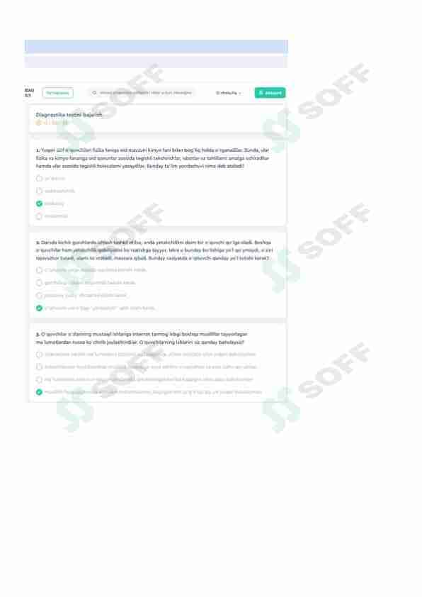 Psixologiya diagnostik test