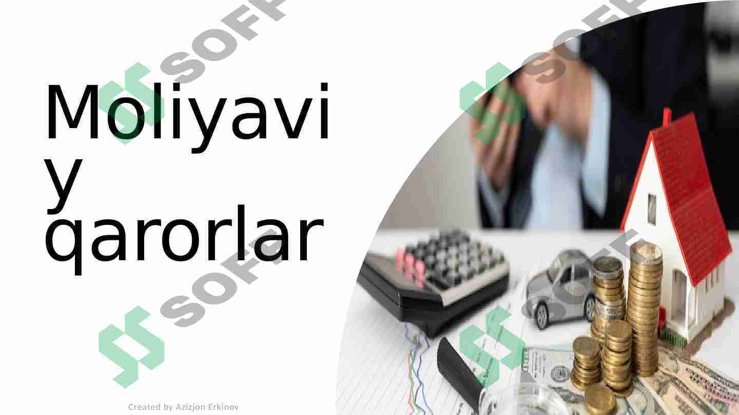 Moliyaviy qarorlar