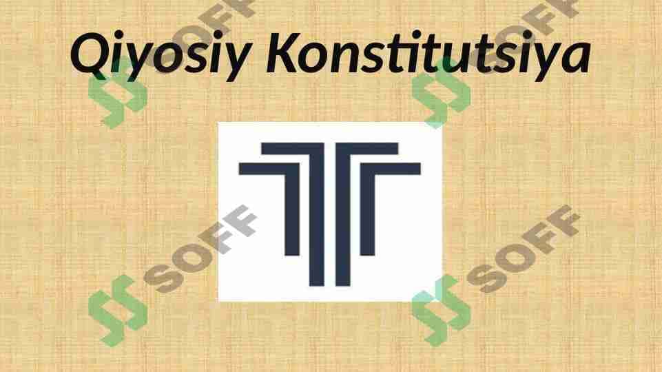 Qiyosiy Konstitutsiya