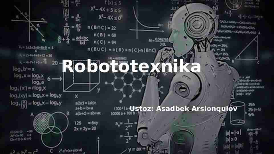 Robototexnikada motor drayverlari / Водитель мотора в робототехнике