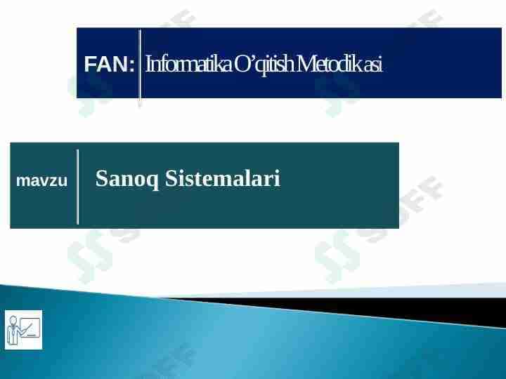 Sanoq Sistemalari