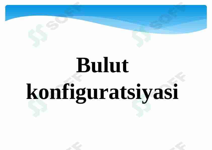 Bulut konfiguratsiyasi