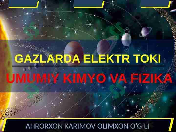 GAZLARDA ELEKTR TOKI