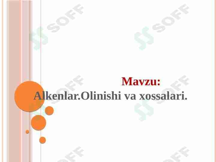 Alkenlar