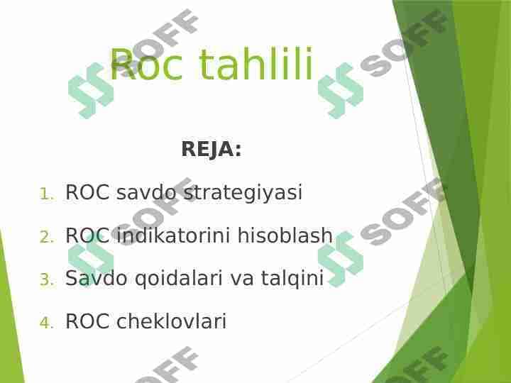 Roc tahlili