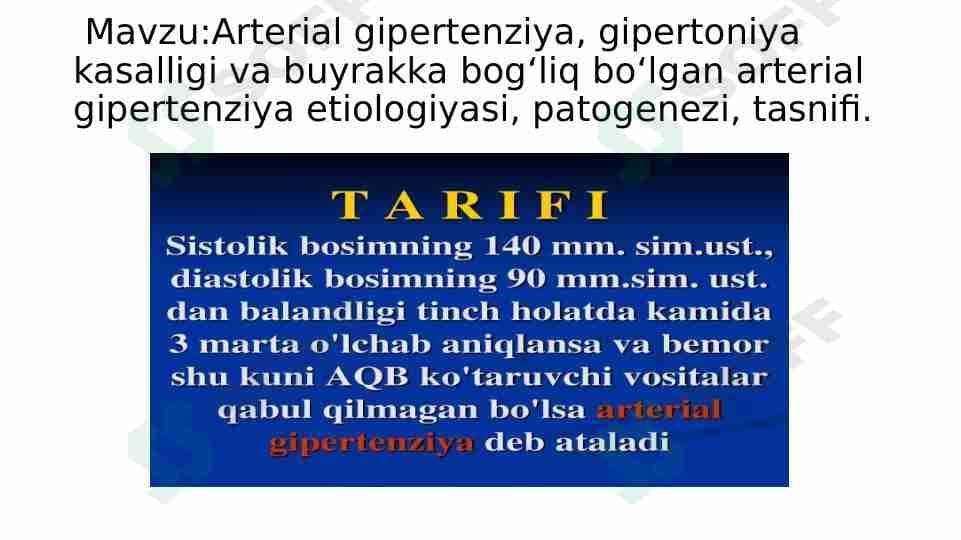 gipertoniya kasalligi