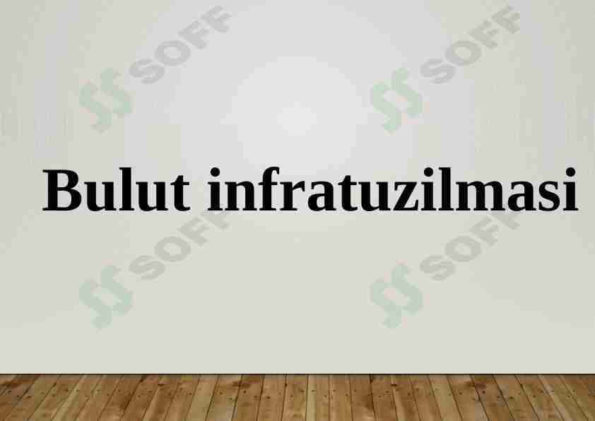 Bulut infratuzilmasi