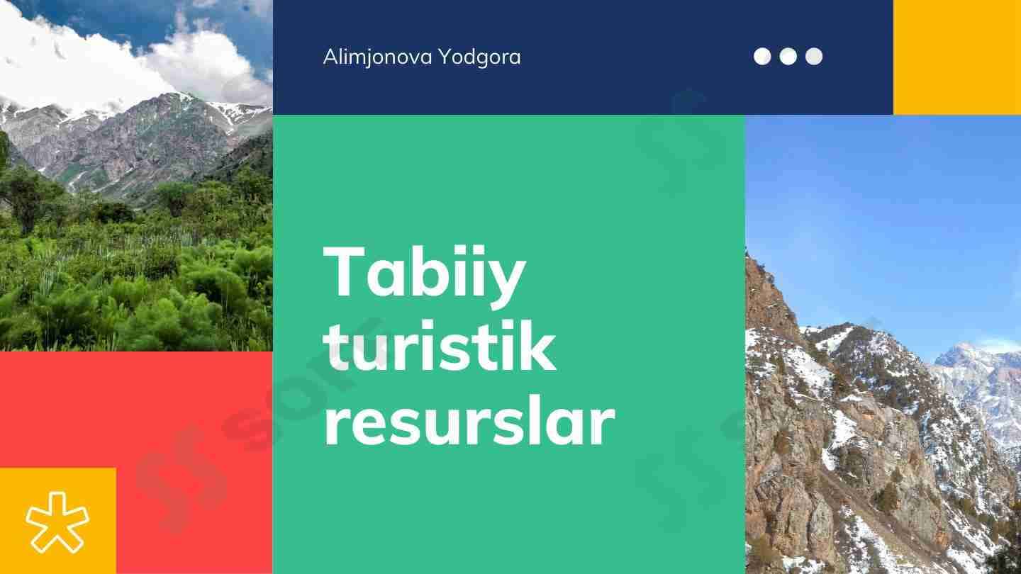 Tabiiy turistik resurslar
