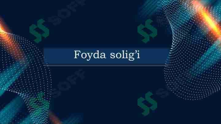 Foyda solig'i