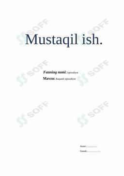 Raqamli iqtisodiyot.