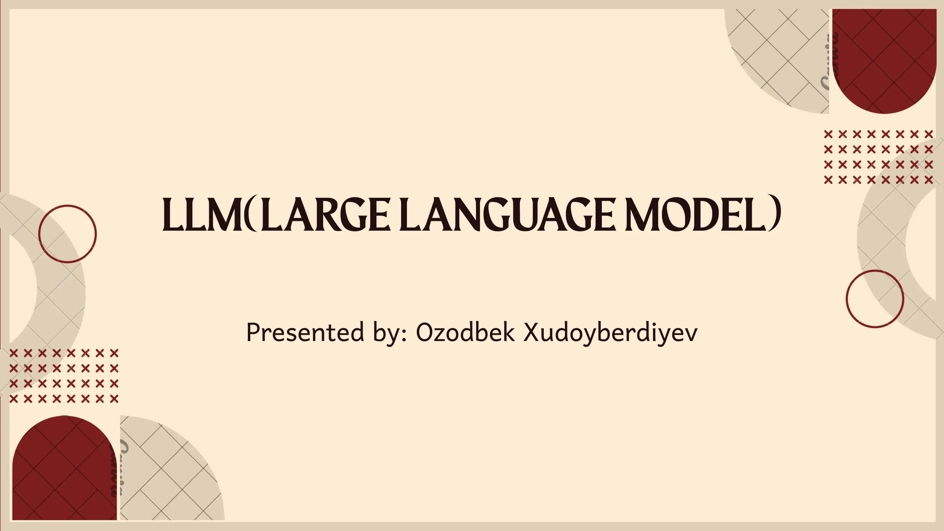 LLM(Large Language model) qanday ishlashi