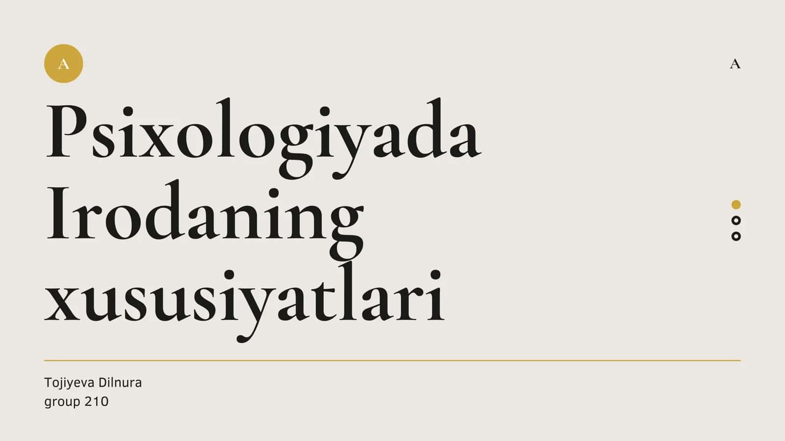 Psixologiyada Irodaning Xususiyatlari