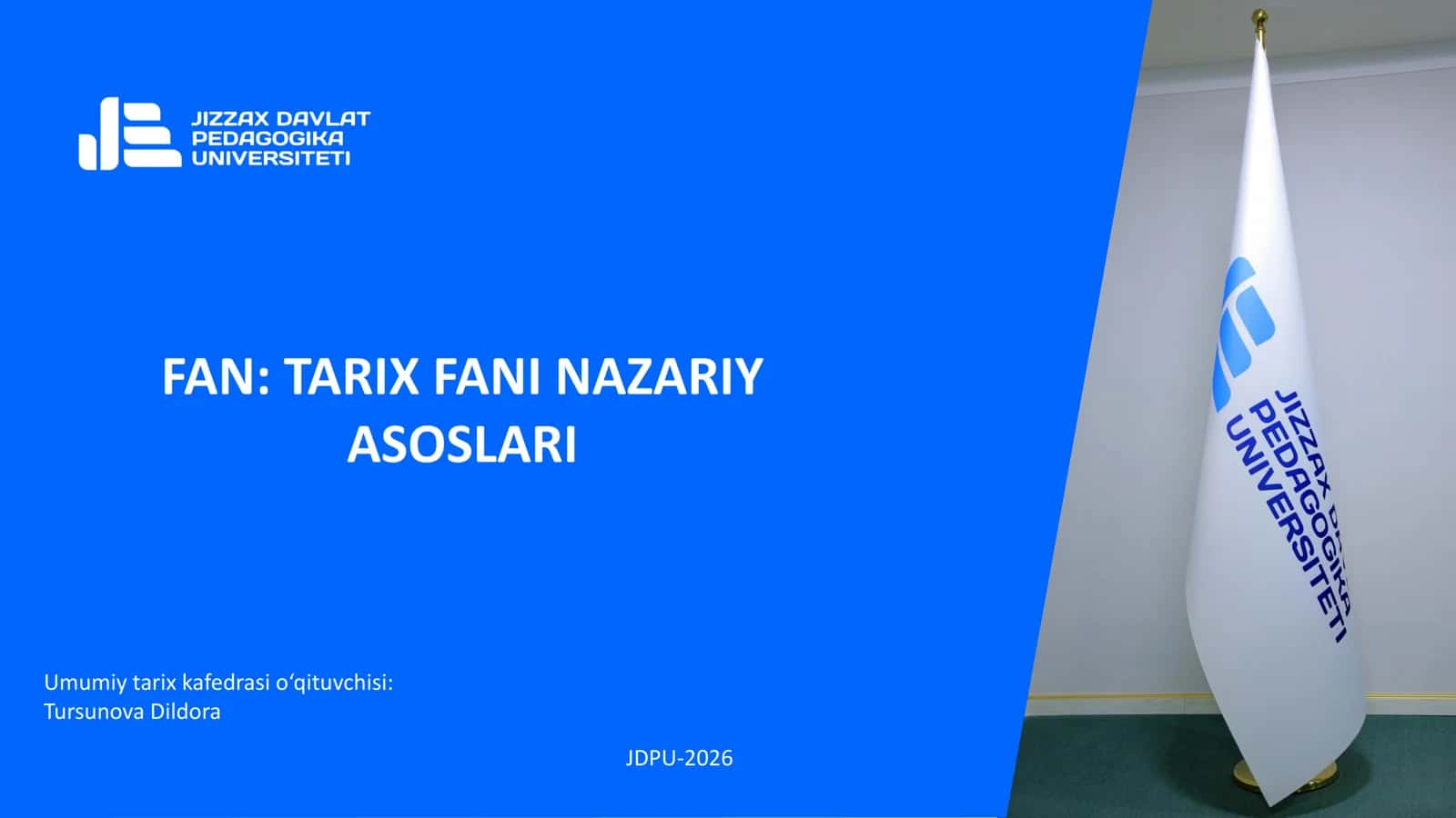 Demokratiya va tarixiy jarayon. Mustaqil O‘zbekistonda tarix falsafasi
