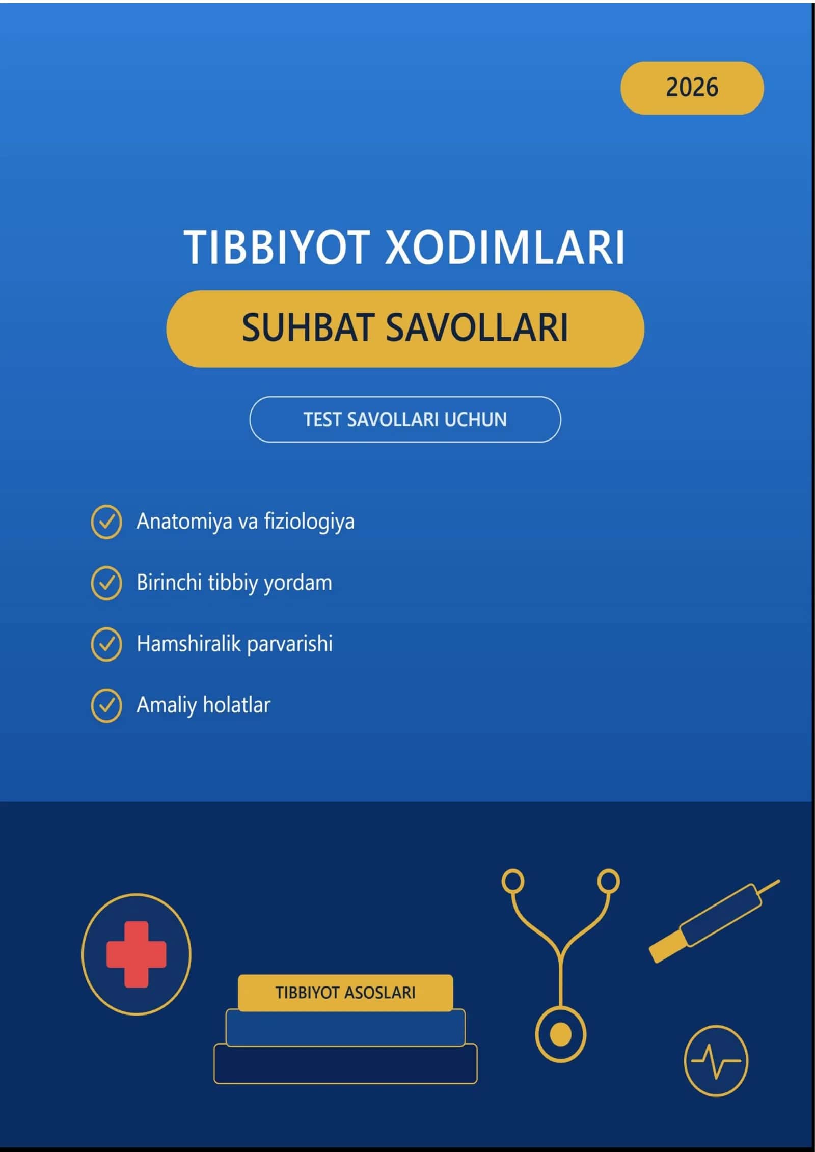 ARGOS suhbat savollari 2026 — O'rta tibbiyot xodimlari uchun (195 savol-javob)